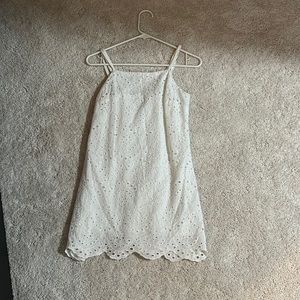 Francesca’s white dress